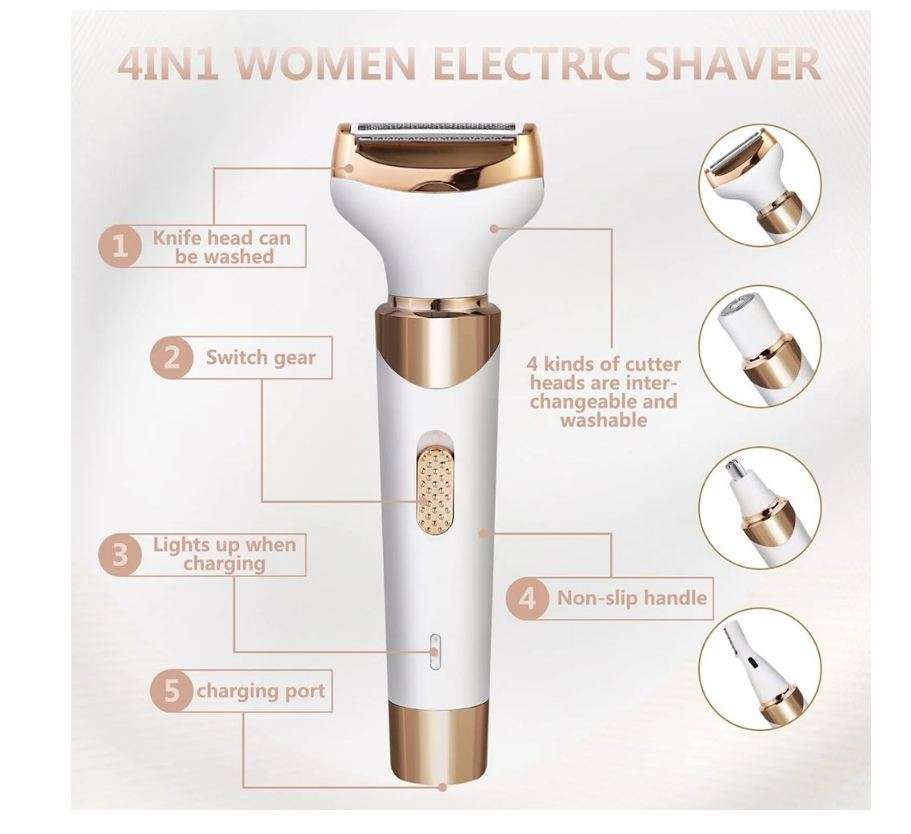 183685 Rechargeable 4 in 1 Grooming Kit