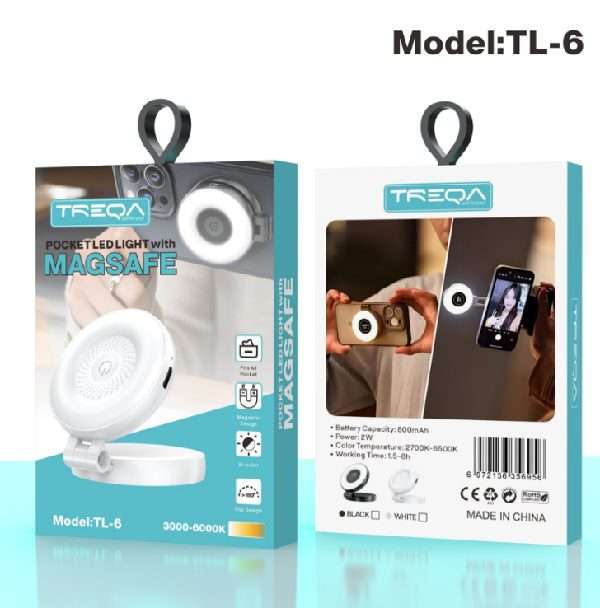Treqa TL-6 Pocket LED Light With Magsafe