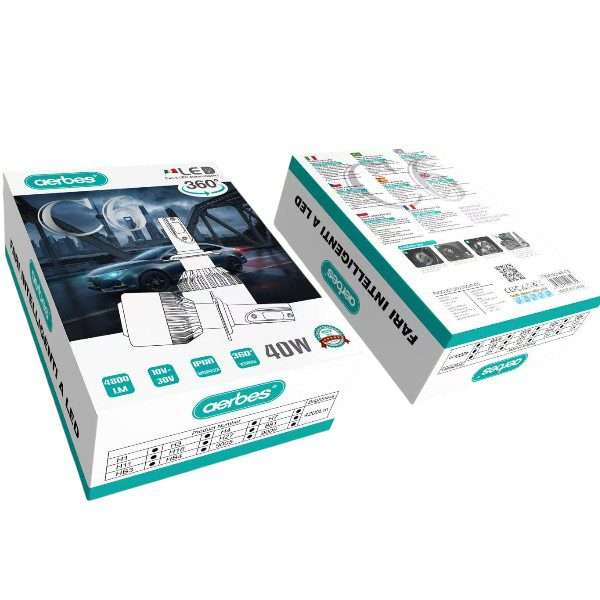Aerbes AB-C6-H11 40W 4800lm 6000K Car Headlights