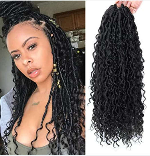 Goddess Soft Locs Curly Braids