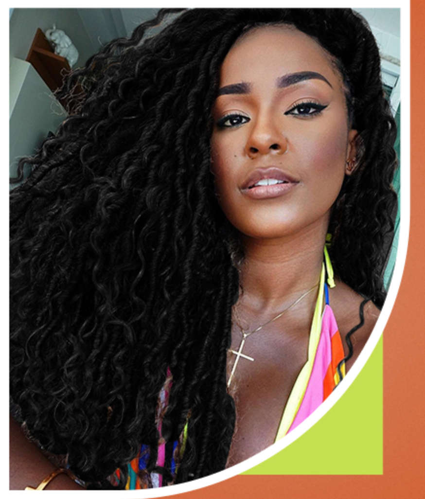 Goddess Soft Locs Curly Braids