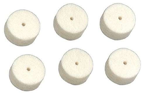 DREMEL Polishing Wheel 13 mm (6 pcs) (414) - DREMEL
