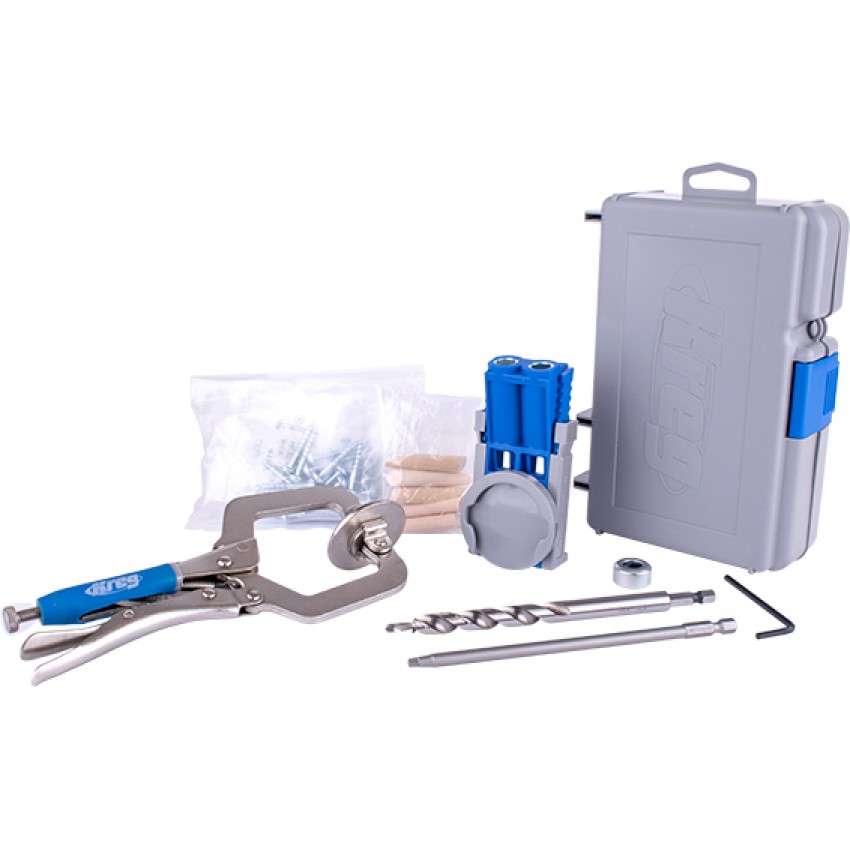 KREG JIG R3 POCKET HOLE SYSTEM WITH FREE FACE CLAMP - KREG