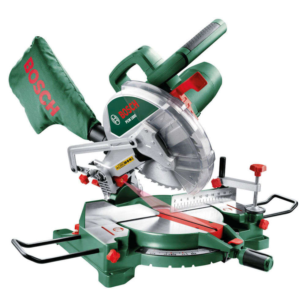 BOSCH PCM 1800 Dual Bevel Sliding Mitre Saw - BOSCH
