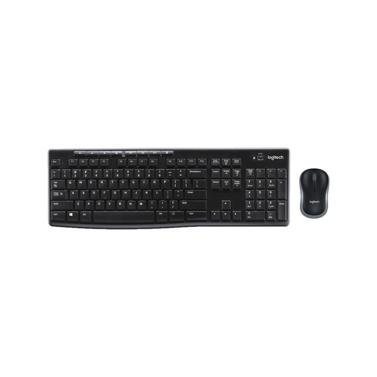 920-004509 - LOGI MK270 Wireless Keyboard and Mouse Combo Nano USB receiver Full size spill resis...