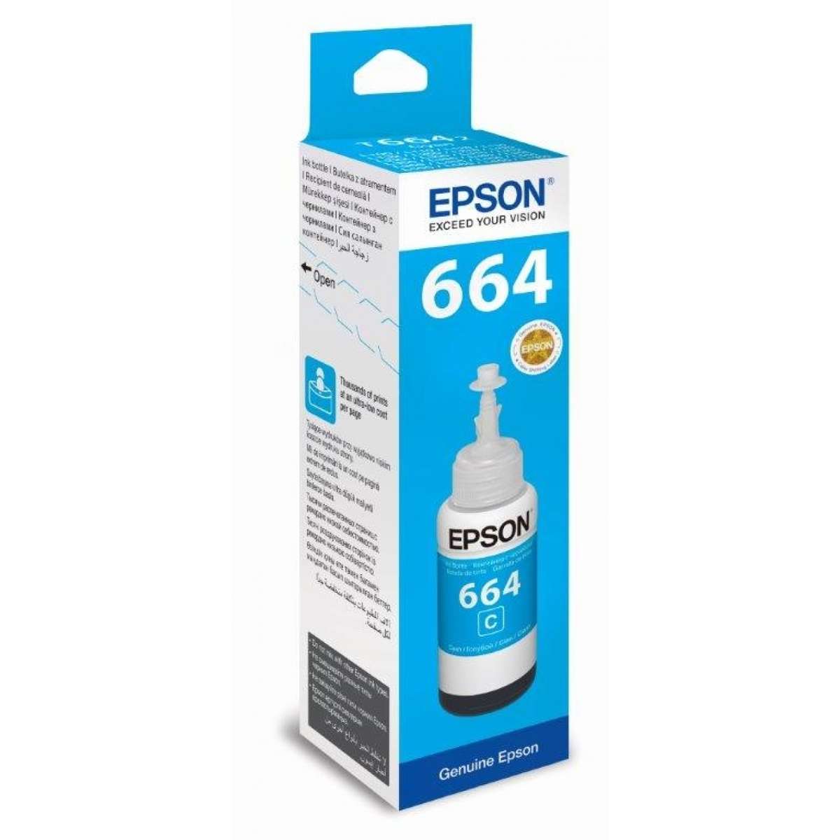 Epson T6642 Cyan Ink Bottle 70ml