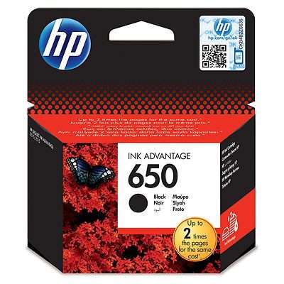 HP 650 Black Original Ink Cartridge