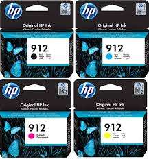 HP 4 Colour 912 CMYK Ink Cartridge Multipack