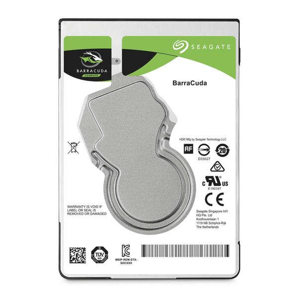 Seagate Barracuda 5TB; 2.5'' Notebook drive; SATA 6GB/s; RPM 5400; 128MB Cache 15mm