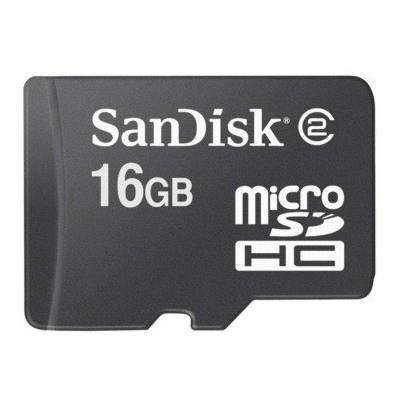 SANDISK 16GB MICROSDHC CLASS 4 MEMORY CARD