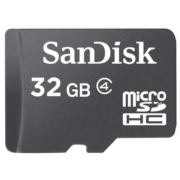 SANDISK 32GB MICROSDHC CLASS 4 MEMORY CARD