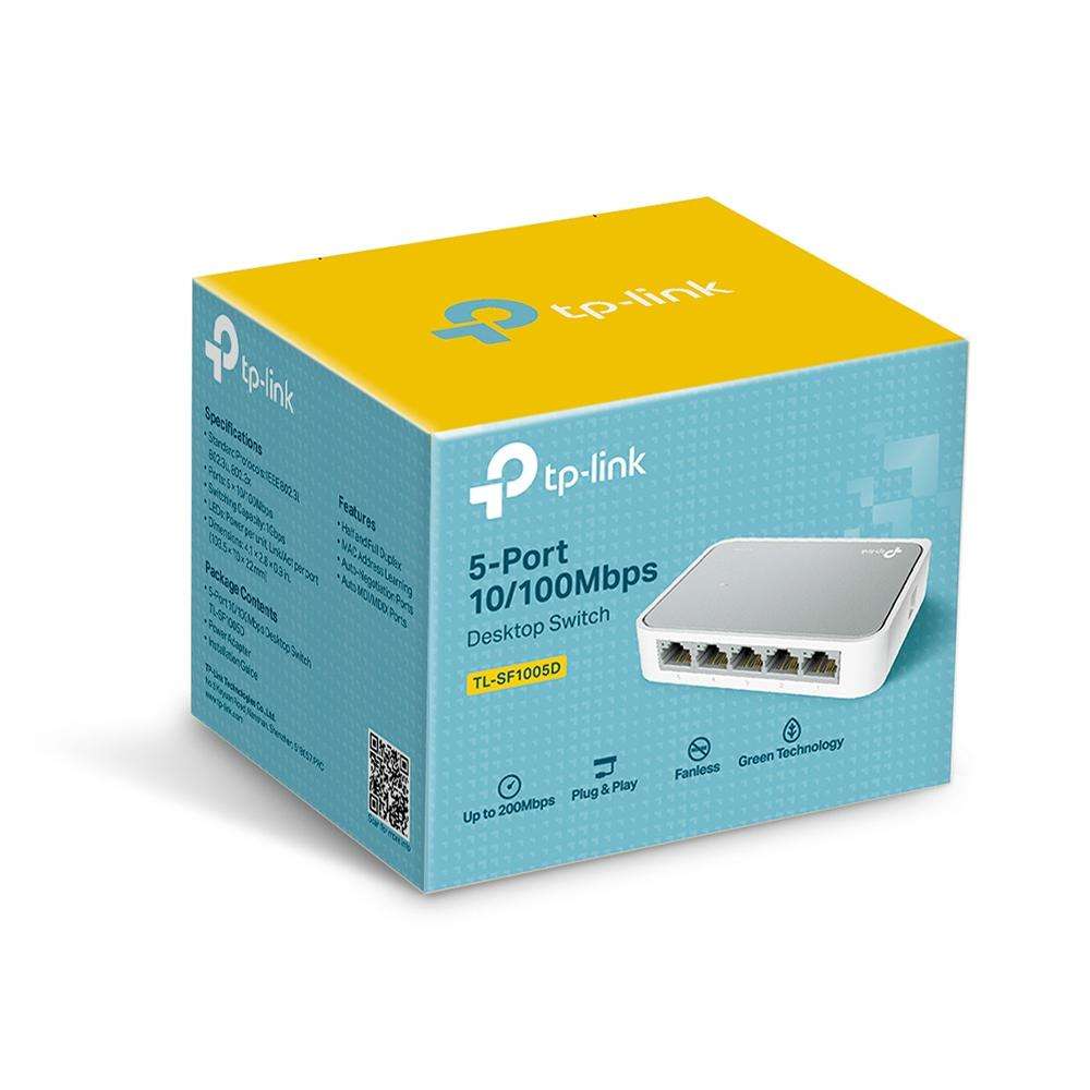 TP-LINK 5-PORT 10/100MBPS DESKTOP SWITCH