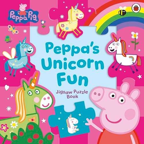 Peppa Pig: Peppa's Unicorn Fun Jigsaw Puzzle Book - Peppa Pig - 9780241727898