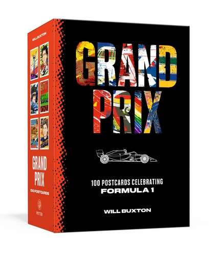 Grand Prix Postcards: 100 Postcards Celebrating Formula 1 - Will Buxton - 9798217034383