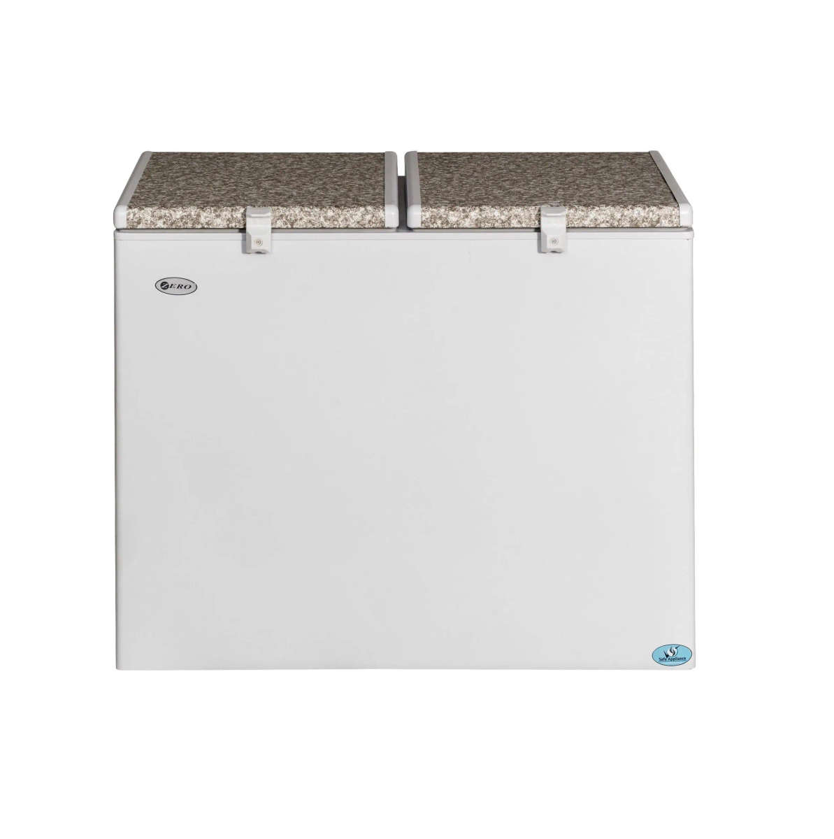 GFR260DB Zero Gas Electric Side By Side Double Bin Chest Freezer - 236L