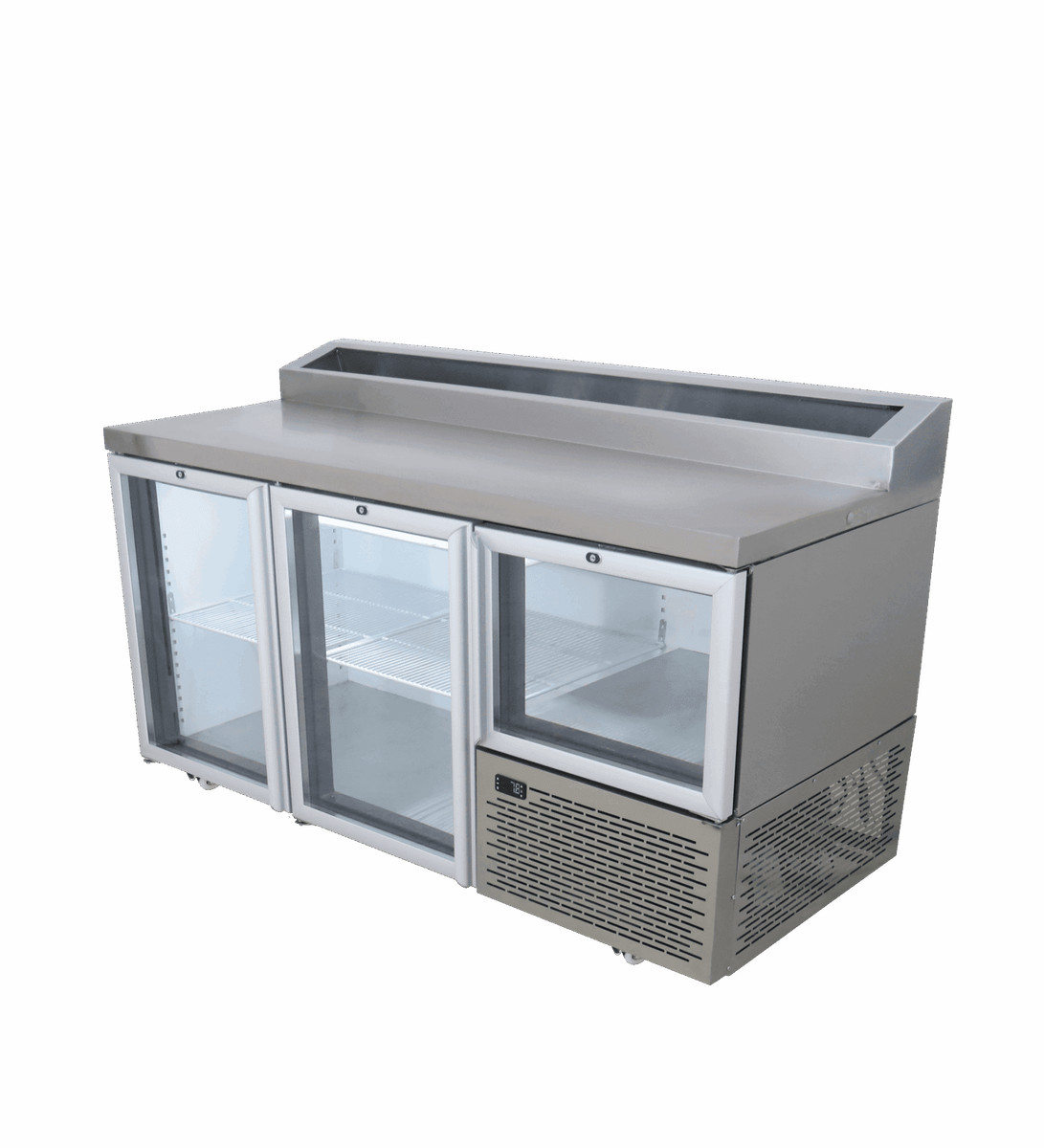 Fridgestar Underbar 2.5 Door - Glass Display - Pizza Top