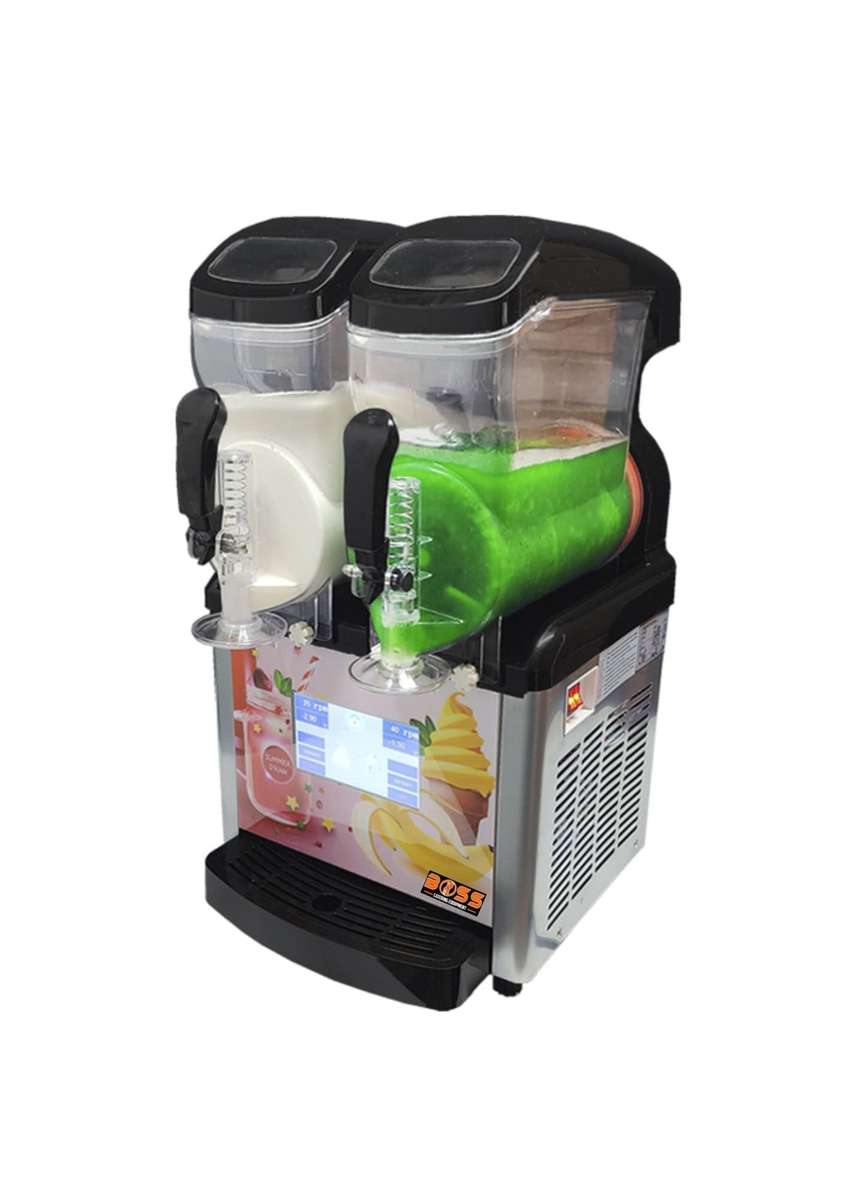 Dual Slush And Ice Cream Soft Serve Machine