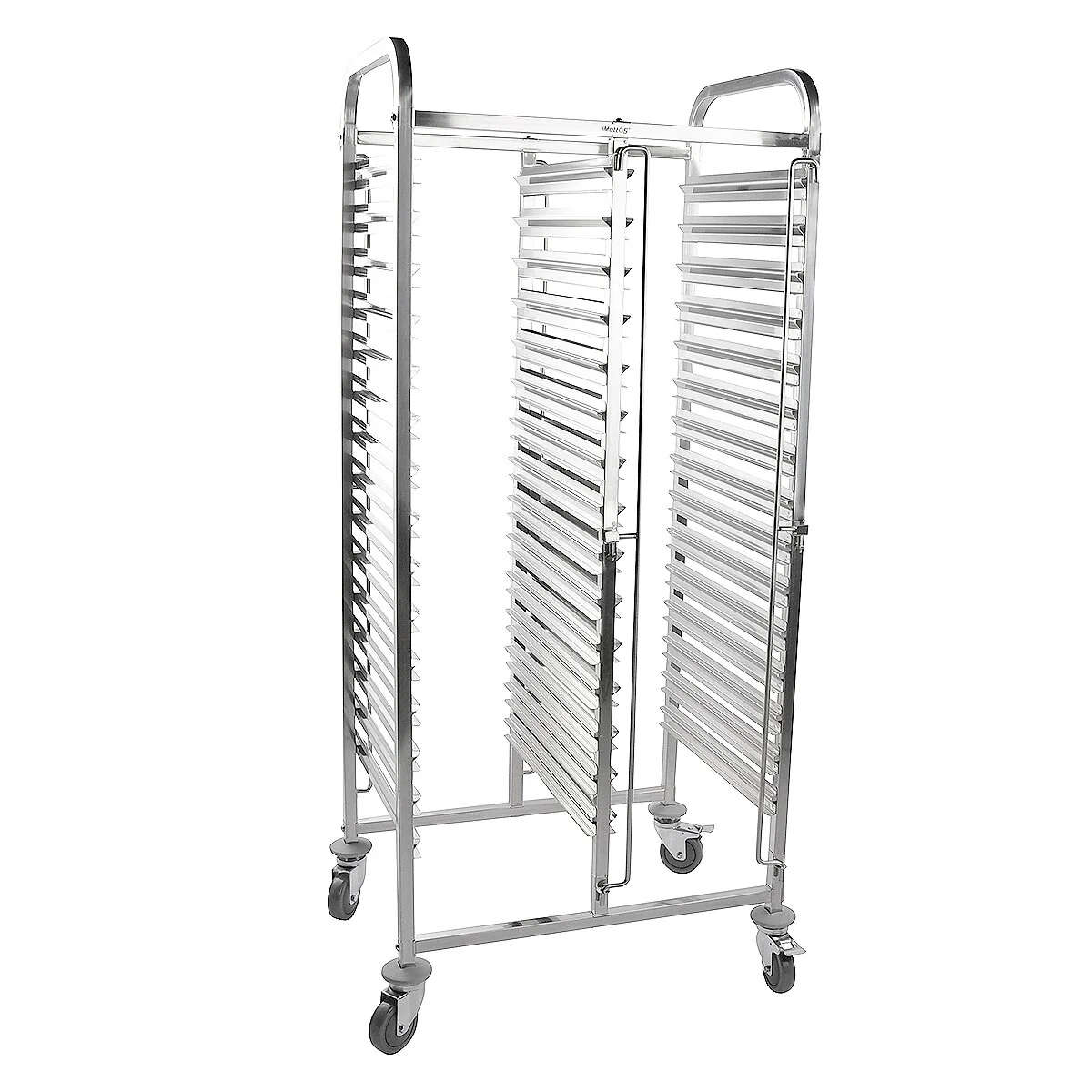 16-tier *Double* Chrome Cooling Trolley (Inserts)