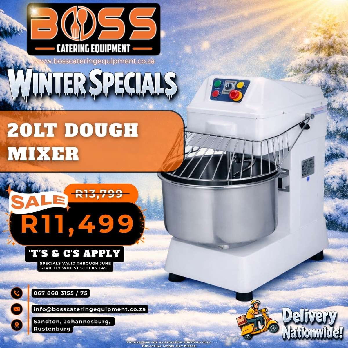 20lt Dough Mixer