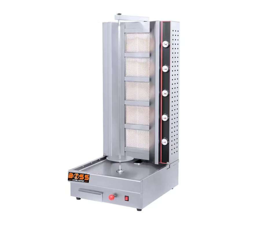 5 BURNER SHAWARMA MACHINE - GAS
