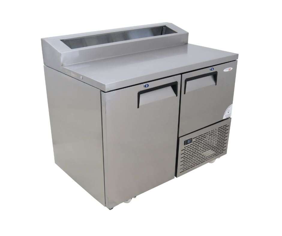 Fridgestar Underbar Cooler 1.5 Door - Steel Doors - PIZZATOP