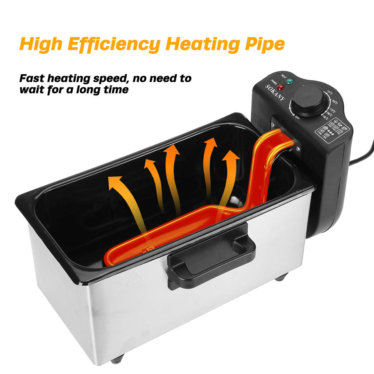 Electric Chip Fryer 1X4LT