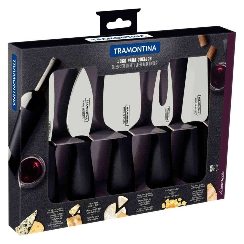 Tramontina Cheese Cutting Set - 5pc