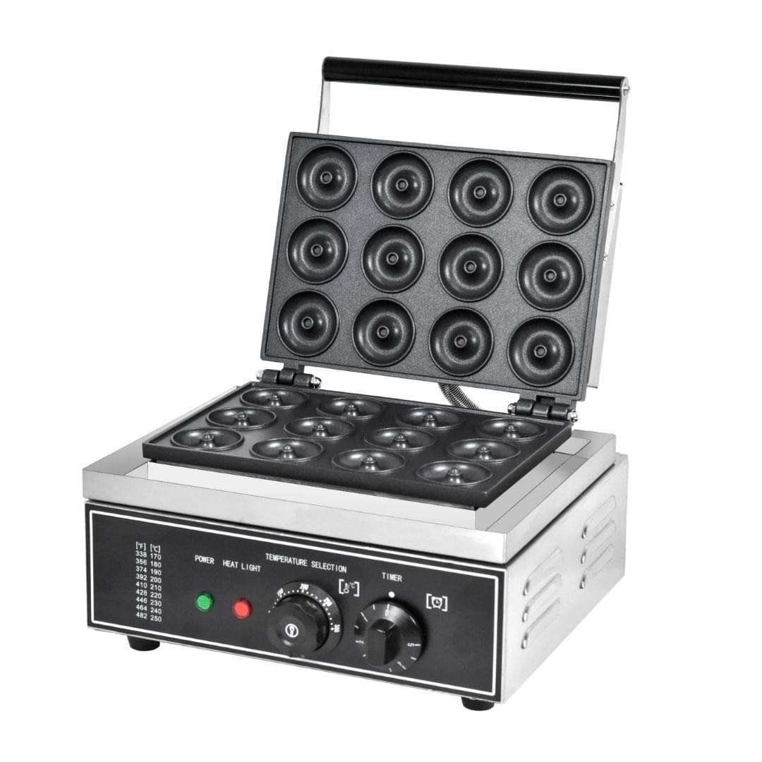 12 Grid Hole Doughnut Donut Maker Machine