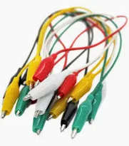 Crocodile Clip with Wire Leads (10 pack)