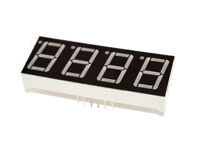 4 Digit 7 Segment 0,56inch Clock 12pin Display