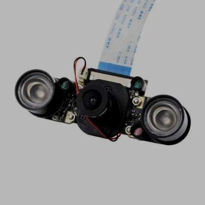 RPi Camera (F), Supports Night Vision, Adjustable-Focus