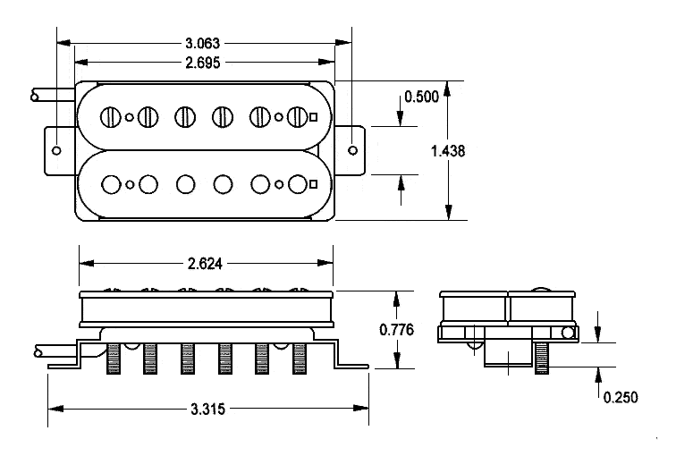 Seymour Duncan Sentient Electric Guitar Pickup - Neck