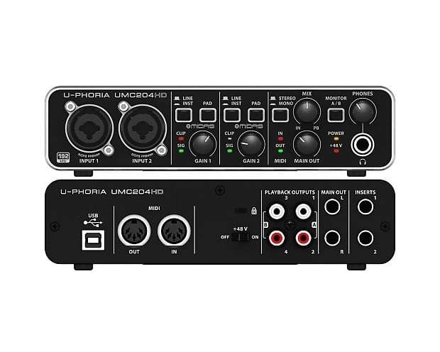 Behringer UMC204HD Audio Interface