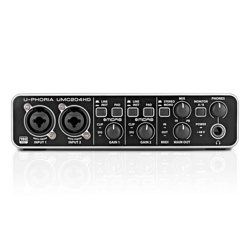 Behringer UMC204HD Audio Interface