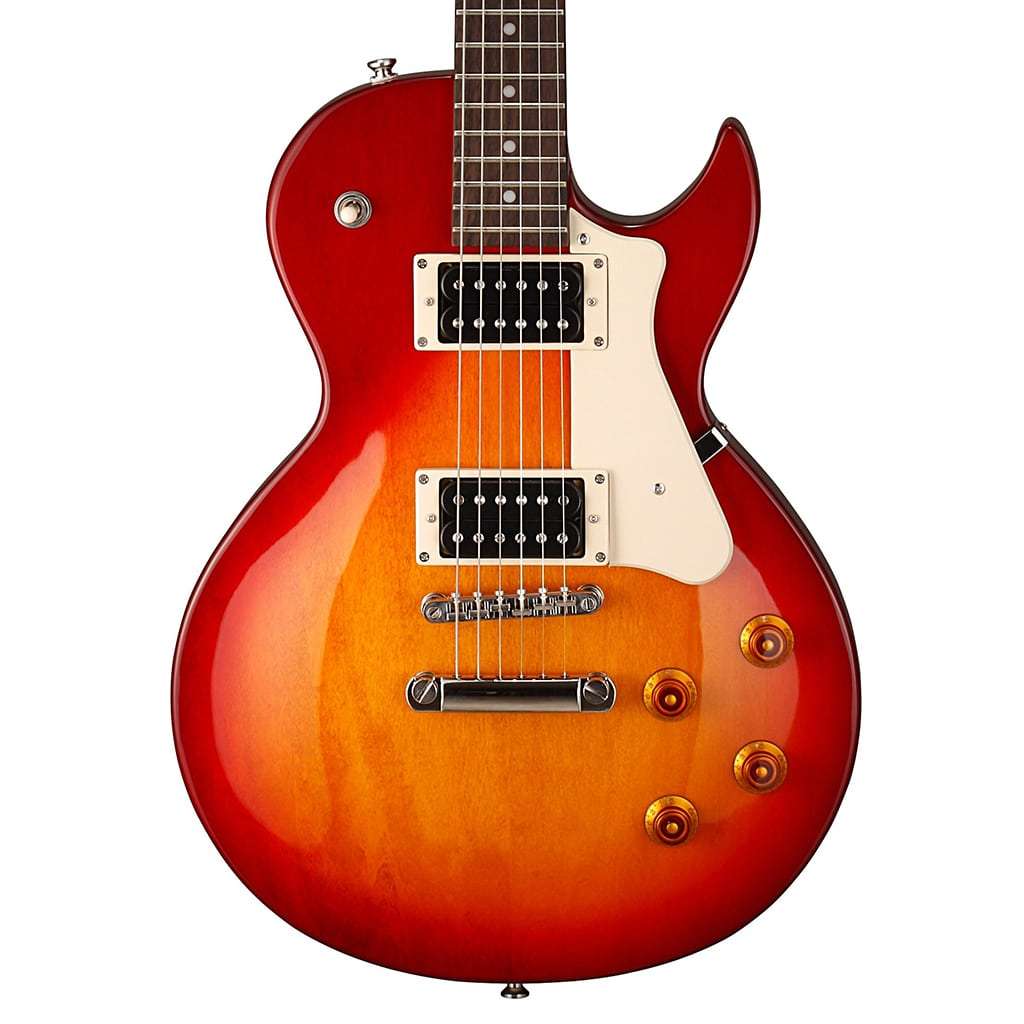 Cort CR100 Electric Guitar - Crimson Red Sunburst