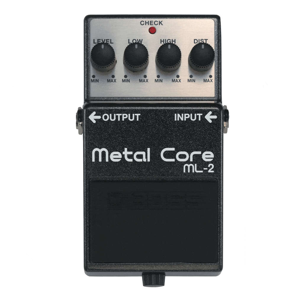 Boss ML-2 Metal Core Distortion Effects Pedal