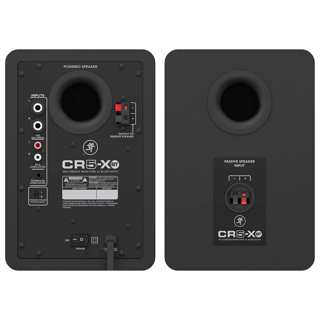 Mackie CR5-XBT 5" Creative Reference Multimedia Monitors with Bluetooth