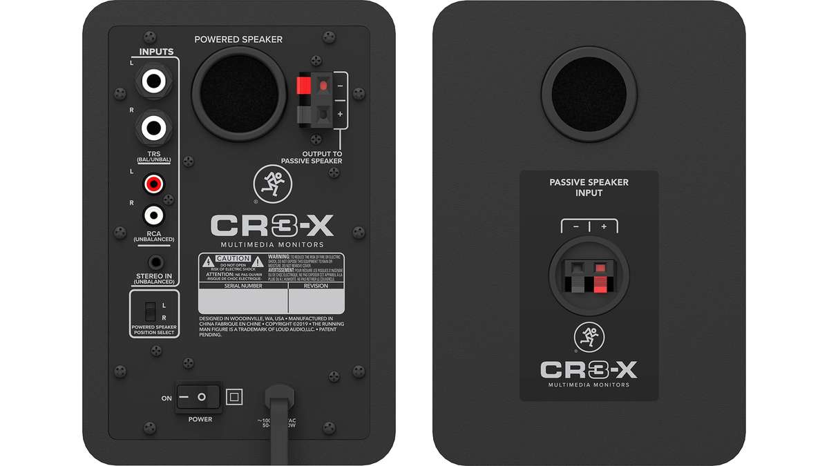Mackie CR3-X 3" Creative Reference Multimedia Monitors Speakers