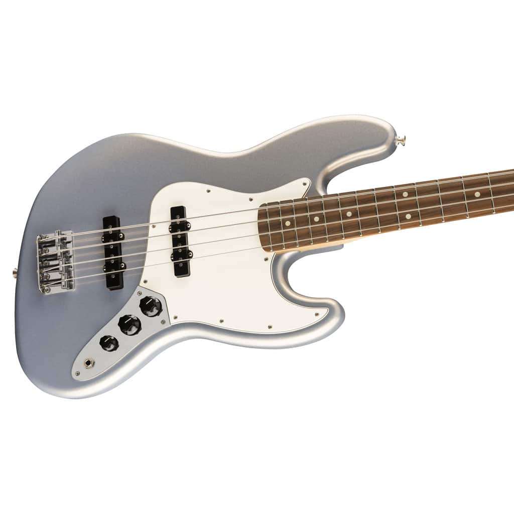 Fender Player Jazz Bass - Pau Ferro Fretboard - Silver