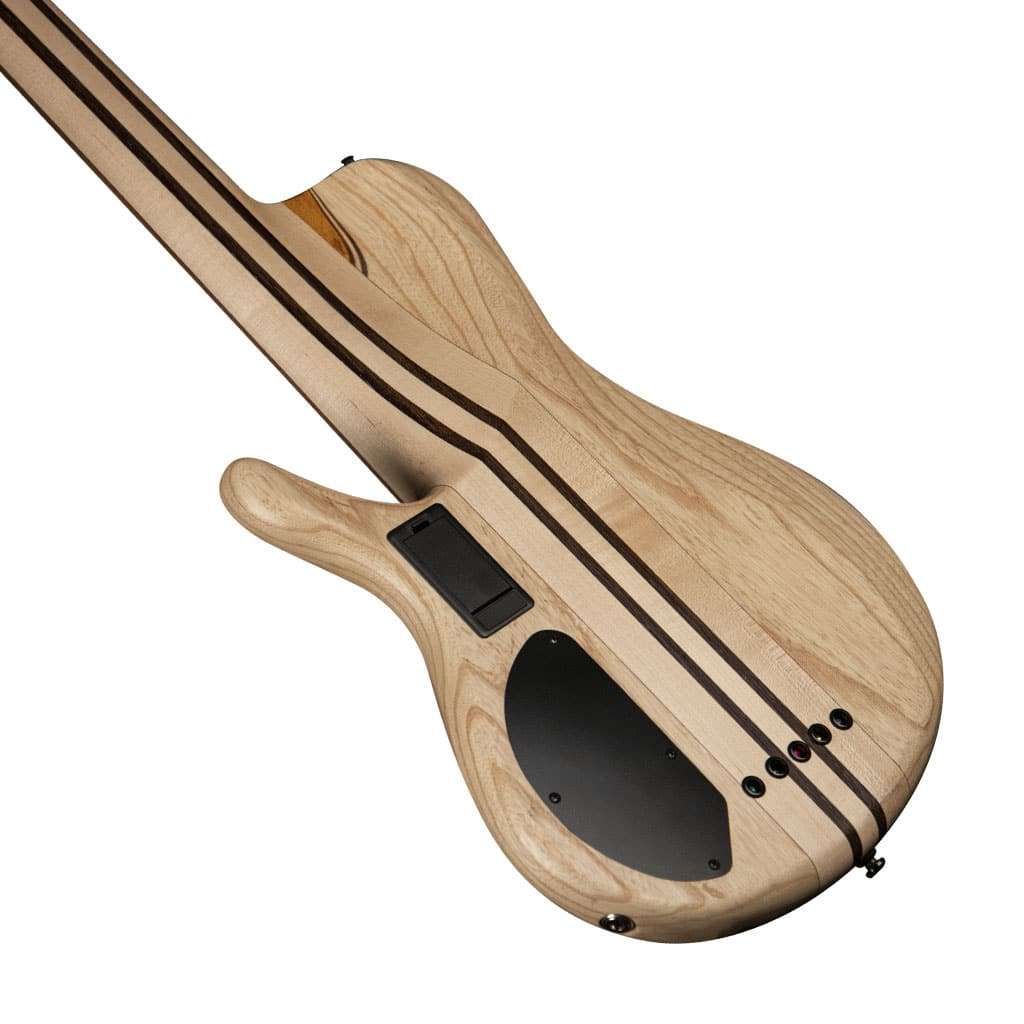 Cort A5 Plus Single Cut  5-String  Poplar Burl Open Pore