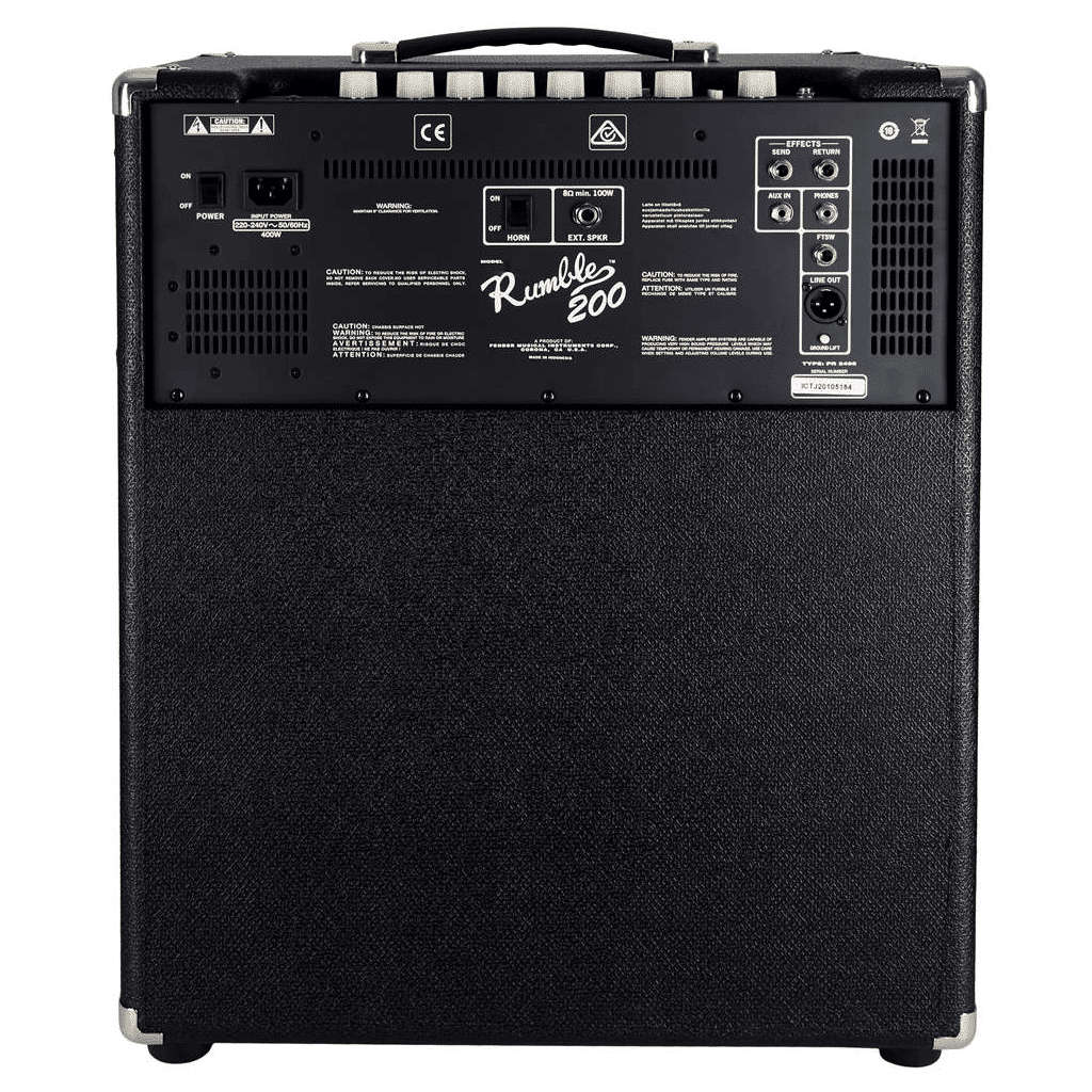 Fender Rumble 200 (V3) Bass Combo Amp