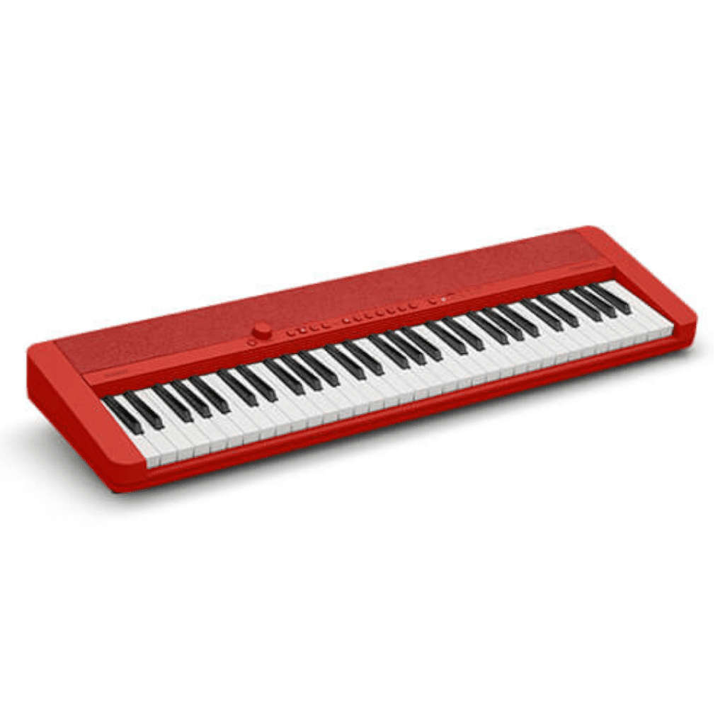 Casio CT-S1 61-key Portable Keyboard - Red