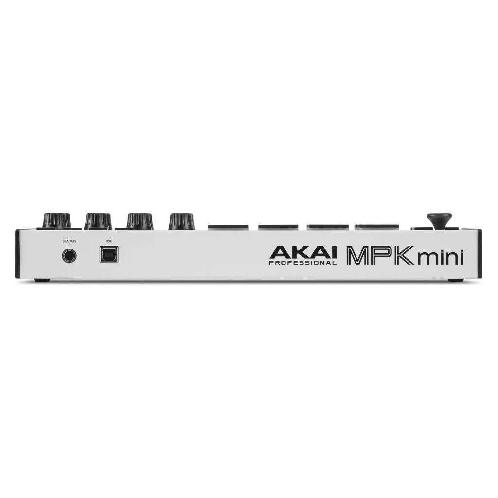 Akai MPK Mini MkIII  25 Key USB MIDI Controller with MPC Drum Pads  Limited Edition White