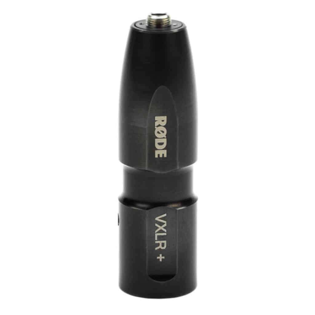 Rode VXLR+ 3.5mm TRS Female to XLR Male Adapter with Phantom Power Converter