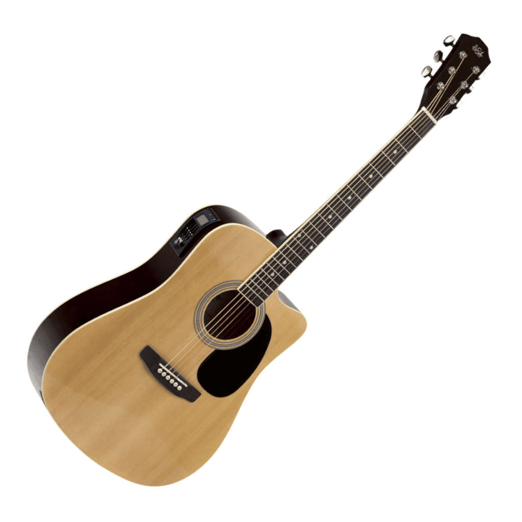 De Salvo AG1CE Acoustic-Electric Guitar - Natural