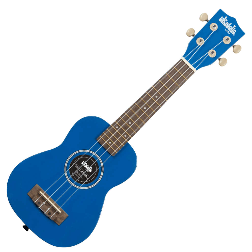 Kala Ukadelic Soprano Ukulele - Blue Ink