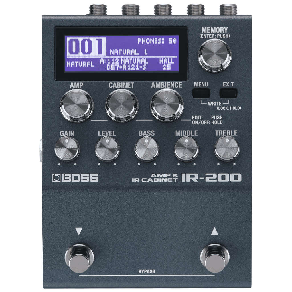 Boss IR-200 Amp and IR Cabinet Pedal