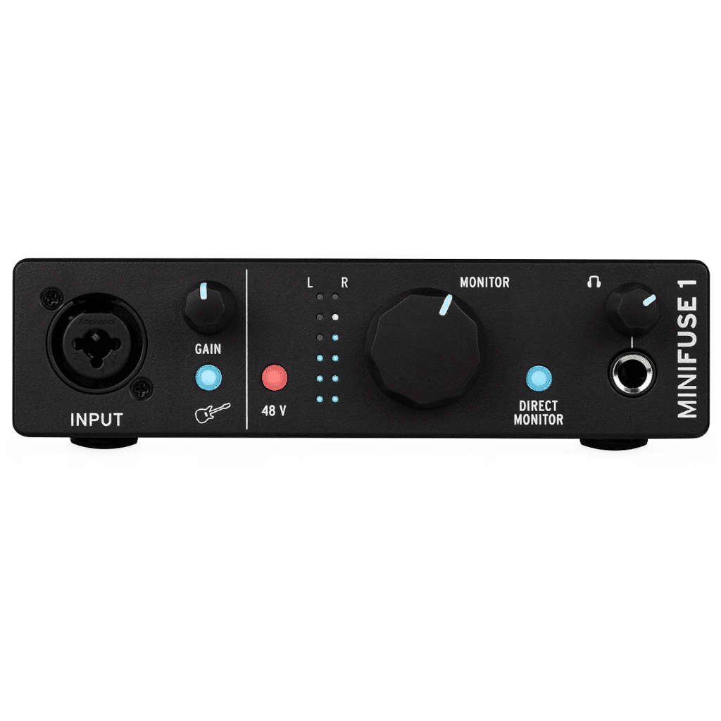 Arturia MiniFuse 1 USB-C Audio Interface - Black