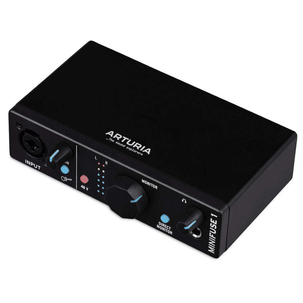 Arturia MiniFuse 1 USB-C Audio Interface - Black