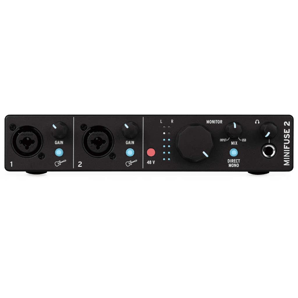 Arturia MiniFuse 2 USB-C Audio Interface - Black